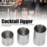 Cocktail Jigger Bar Drink Measuring Cup Ounce Cup Set Bartender Tool (25ml 35ml 50ml) - Extra Image