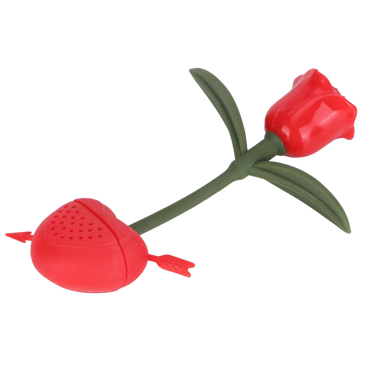 Rose Shaped Tea Strainer Silicone Loose Leaf Tea Infuser Filter Gift for Home Office Supplies