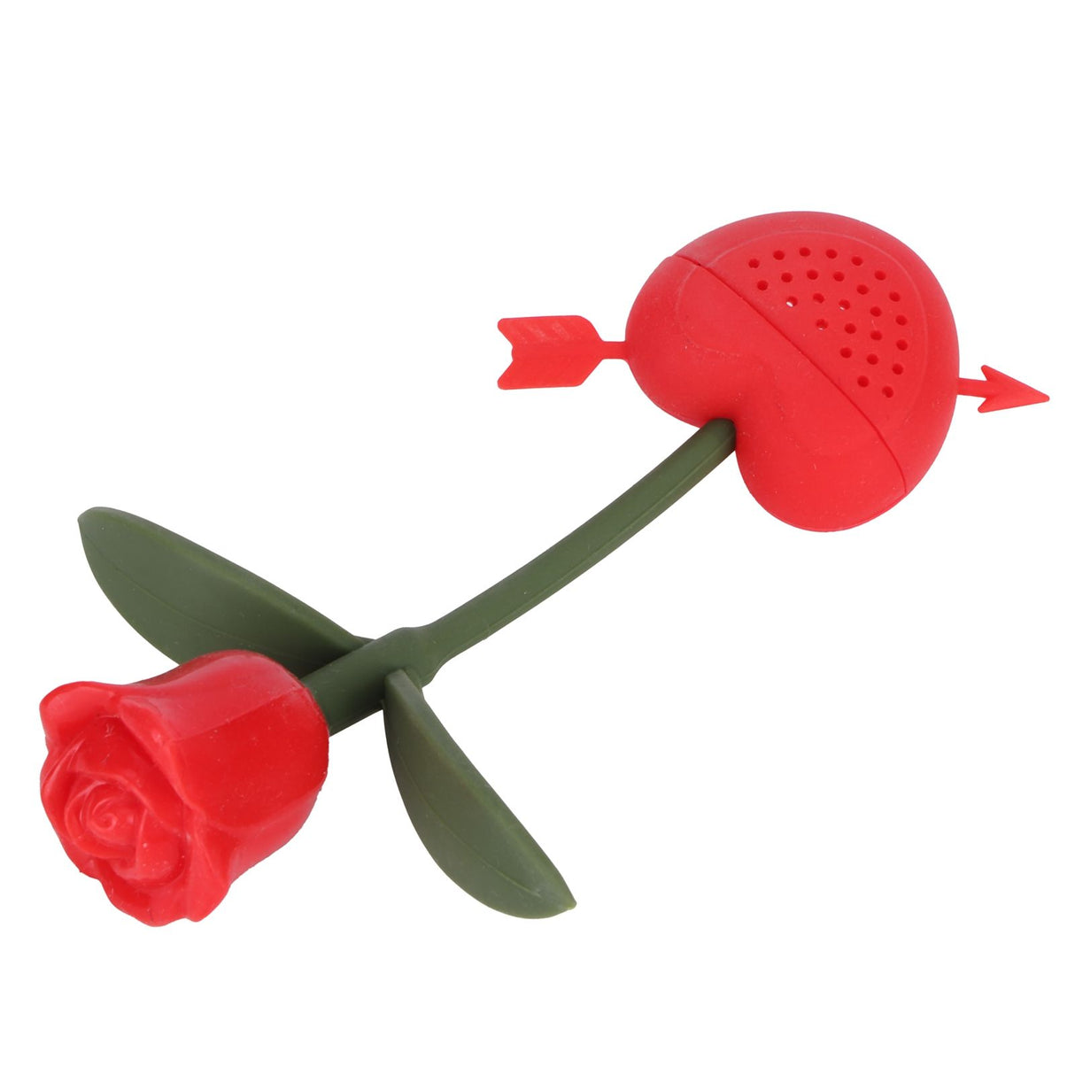 Rose Shaped Tea Strainer Silicone Loose Leaf Tea Infuser Filter Gift for Home Office Supplies