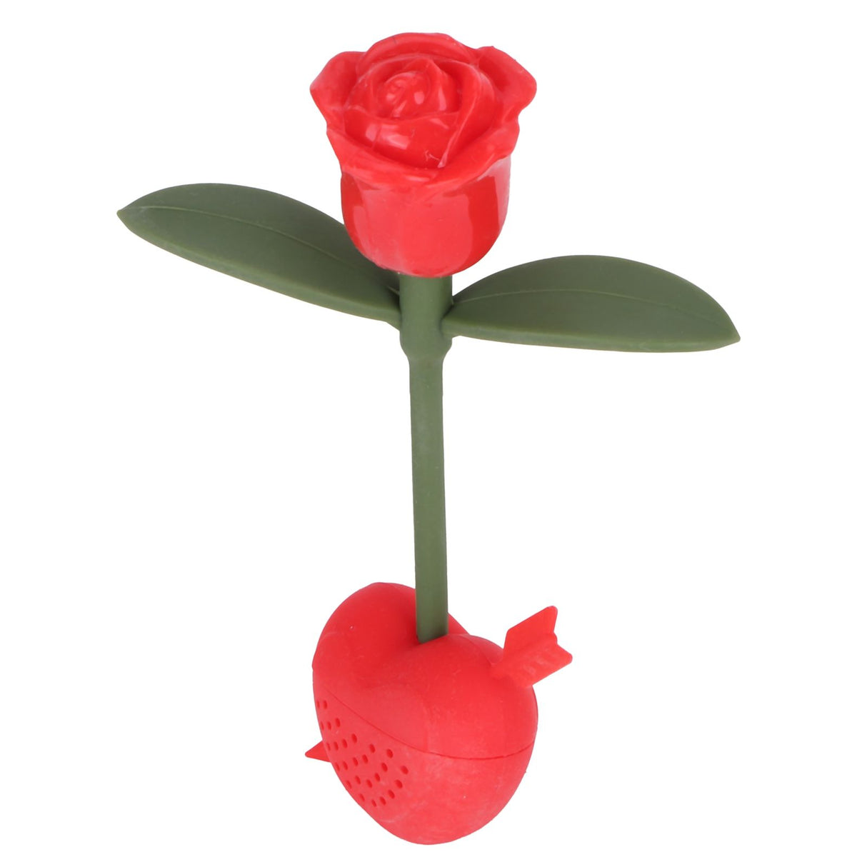 Rose Shaped Tea Strainer Silicone Loose Leaf Tea Infuser Filter Gift for Home Office Supplies