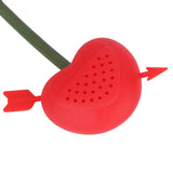 Rose Shaped Tea Strainer Silicone Loose Leaf Tea Infuser Filter Gift for Home Office Supplies - Extra Image