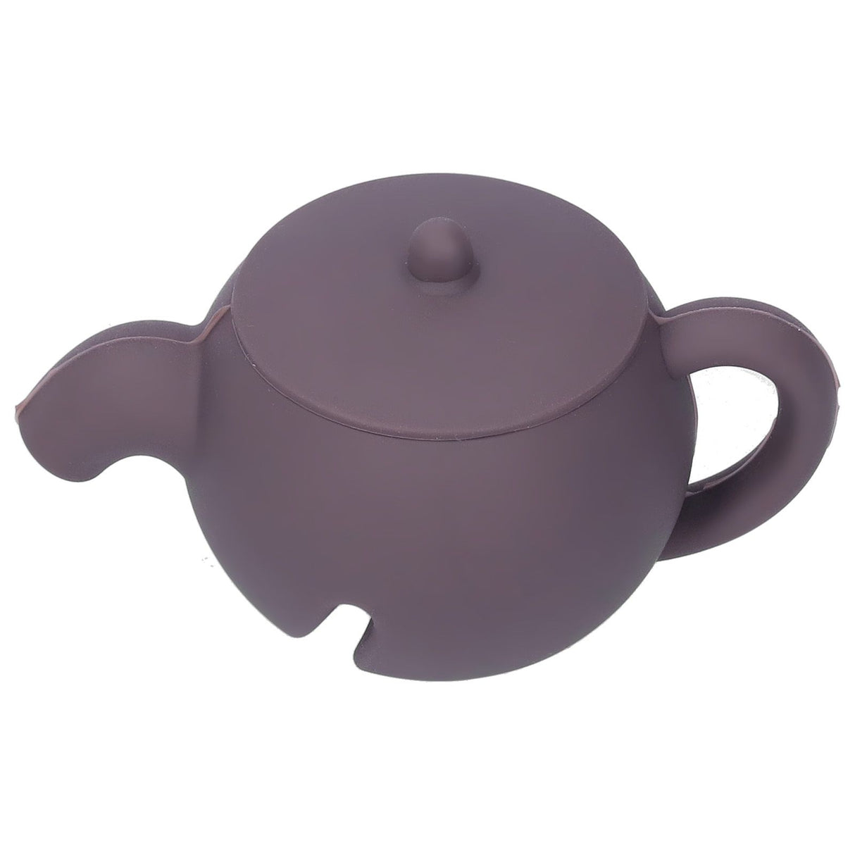 Silicone Tea Infuser Multifunction Teapot Shape Tea Leaf Strainer Filter Brown Sky Blue