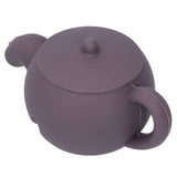 Silicone Tea Infuser Multifunction Teapot Shape Tea Leaf Strainer Filter Brown Sky Blue