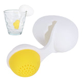 Cute Egg Shape Tea Infuser Strainer Silicone Tea Bag Loose Leaf Filter Kitchen Gadget