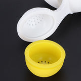 Cute Egg Shape Tea Infuser Strainer Silicone Tea Bag Loose Leaf Filter Kitchen Gadget