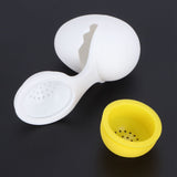 Cute Egg Shape Tea Infuser Strainer Silicone Tea Bag Loose Leaf Filter Kitchen Gadget - Extra Image
