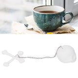 Cute Silicone Tea Strainer Environmentally Friendly Tea Filter Tea Tool Accessories - Extra Image