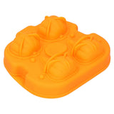 Silicone Mold DIY Making Tools Kitchen Supplies for Ice Chocolate Cake Biscuit Jelly - Rear View