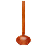Wooden Noodle Spoon Stylish Food Grade Long Handle Soup Spoon for Hot Pot Ramen
