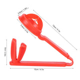 Red Fruit Cutter Innovative Mini Tomato Strawberry Grape Divider Kitchen Accessory - Extra Image