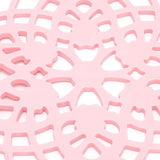 Pink Table Mat Hollow Heat Insulation Pad Cup Bowl Pot Holder Placemat Kitchen Accessory