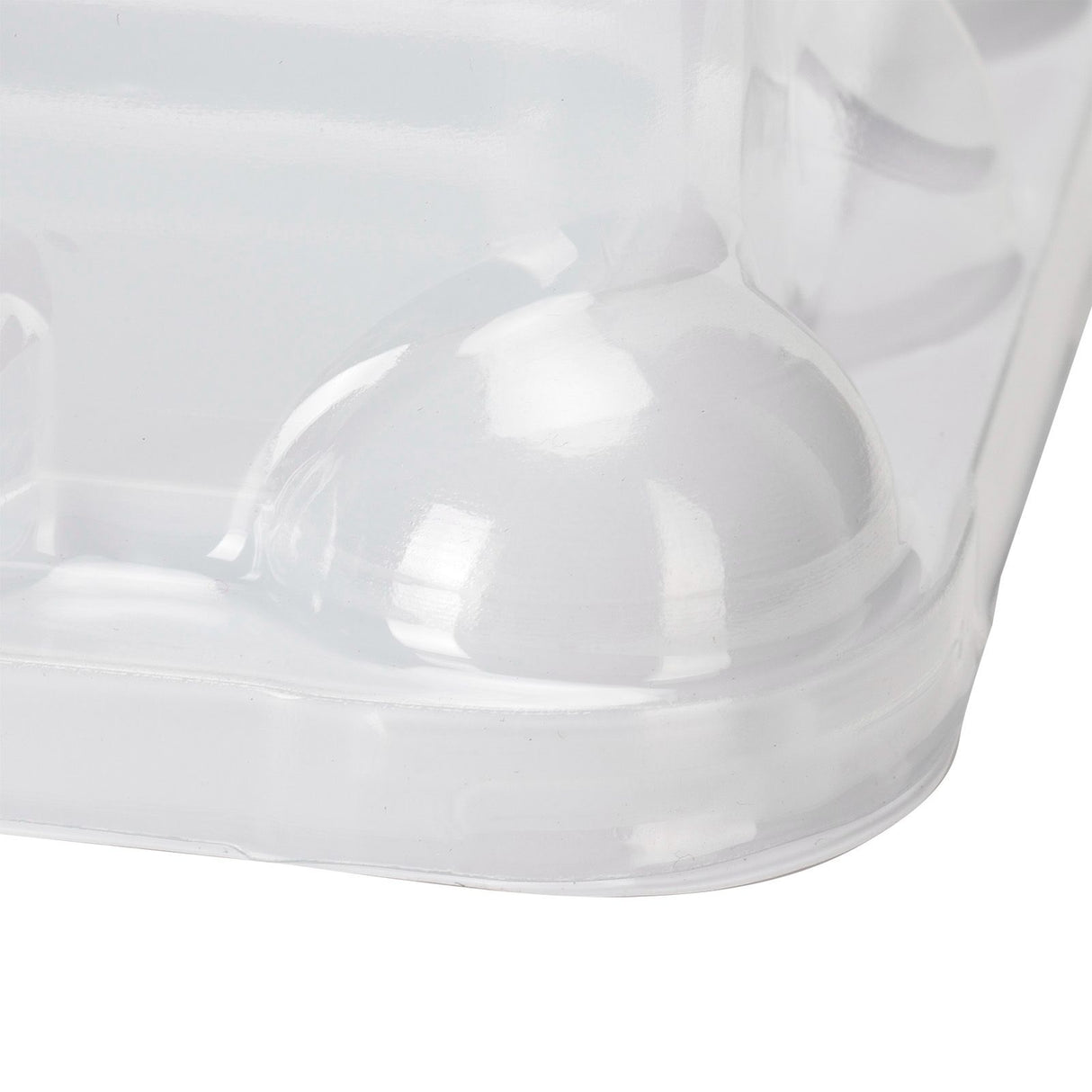 10pcs 2‑Grid Cake Packaging Box with Ribbon Transparent Cake Packaging Container
