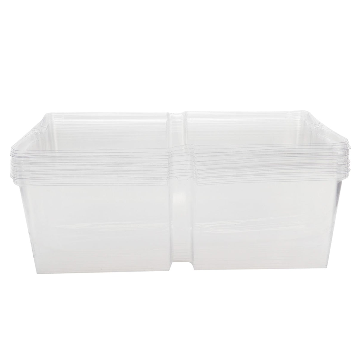 10pcs Baking Cake Box 4 Grid Triangular Transparent Material Cake Box for Dessert Bakery