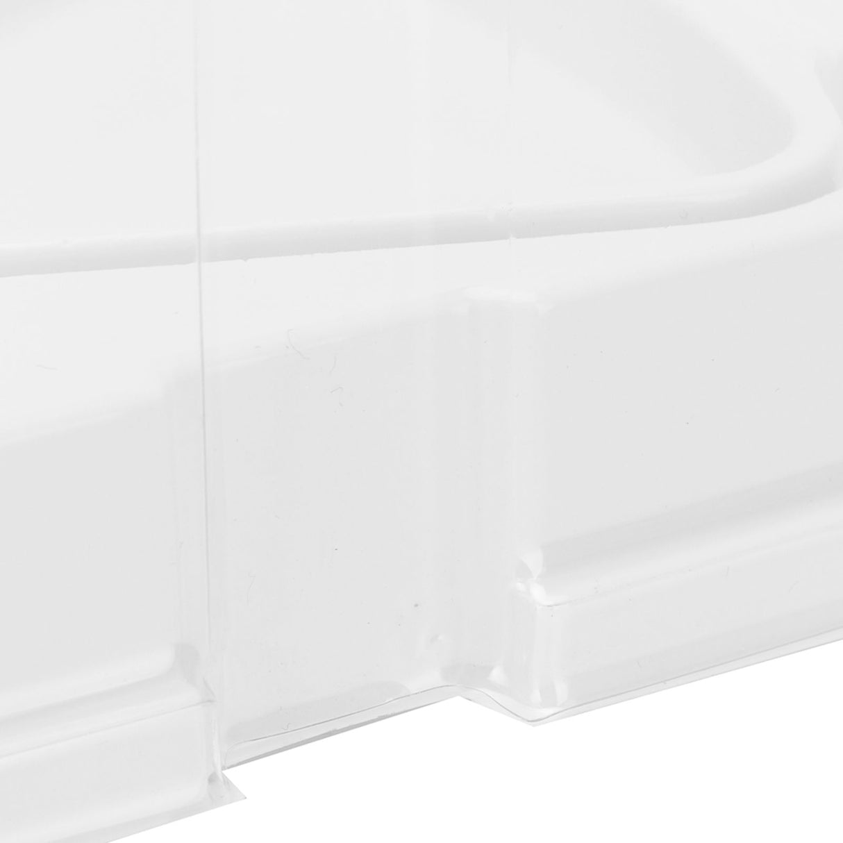 10pcs Baking Cake Box 4 Grid Triangular Transparent Material Cake Box for Dessert Bakery