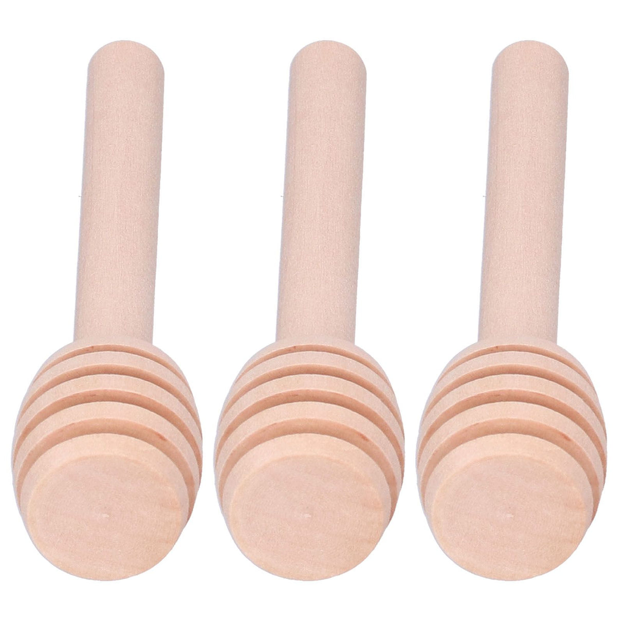 50PCS 8CM Wood Honey Dipper Sticks Honey Stirrer Dispensing Wand for Wedding Party Favors