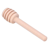 50PCS 8CM Wood Honey Dipper Sticks Honey Stirrer Dispensing Wand for Wedding Party Favors
