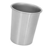 Water Cup Portable Non Slip 304 Stainless Steel Beer Wine Mug Drinkware for Home Use(230ml ) - Top-Down View