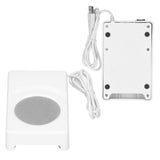 USB Heating Cooling Coaster Portable Cup Warmer Refrigeration Pad for Home Office Car Use - Low Angle