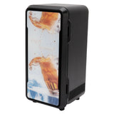 Mini Refrigerator USB Rapid Cooling Electric Fridge Cooler Warmer for Cosmetics DrinksBlack 18W