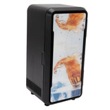 Mini Refrigerator USB Rapid Cooling Electric Fridge Cooler Warmer for Cosmetics DrinksBlack 18W