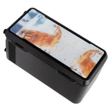Mini Refrigerator USB Rapid Cooling Electric Fridge Cooler Warmer for Cosmetics DrinksBlack 18W - Low Angle