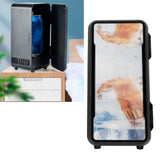 Mini Refrigerator USB Rapid Cooling Electric Fridge Cooler Warmer for Cosmetics DrinksBlack 18W