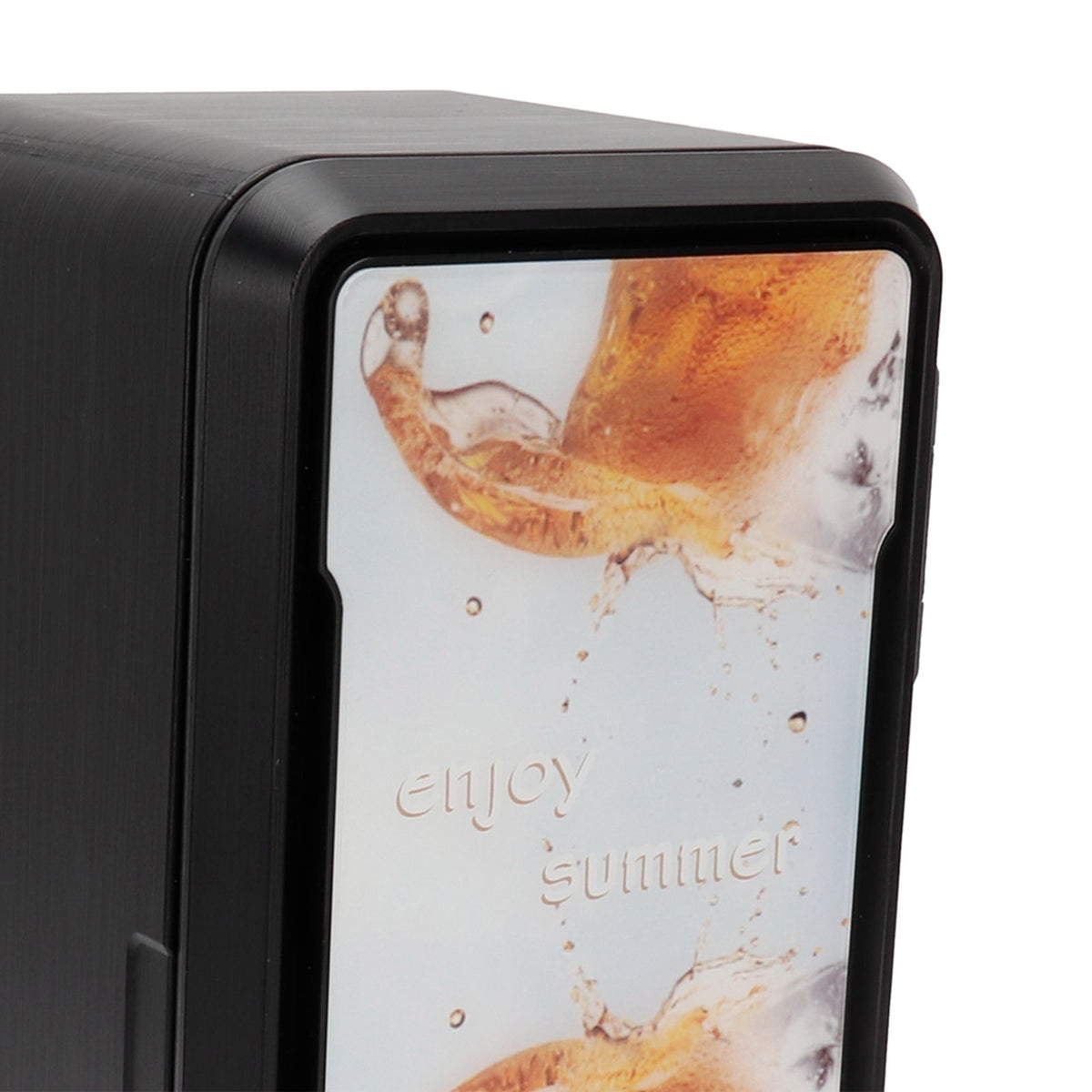 Mini Refrigerator USB Rapid Cooling Electric Fridge Cooler Warmer for Cosmetics DrinksBlack 18W