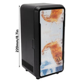 Mini Refrigerator USB Rapid Cooling Electric Fridge Cooler Warmer for Cosmetics DrinksBlack 18W - Extra Image