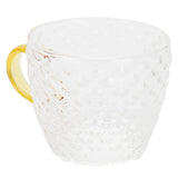 6Pcs Heat Resistant Glass Cup Tea Cup with Handle Tea Set Accessories for Home Tea House