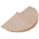 100Pcs Coffee Filter Paper Cone Shaped Disposable Coffer Filters Accessory 14x10cm
