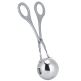 Meatball Scoop Stainless Steel DIY Meat Ball Maker Tongs Home Kitchen AccessoriesL - Front View