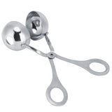 Meatball Scoop Stainless Steel DIY Meat Ball Maker Tongs Home Kitchen AccessoriesL