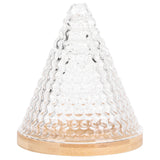 Coffee Pot Filter reusable glass Coffee Dripper Funnel Kettle Brewer AccessoriesTransparent - Top-Down View