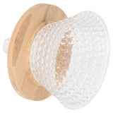 Coffee Pot Filter reusable glass Coffee Dripper Funnel Kettle Brewer AccessoriesTransparent - Low Angle