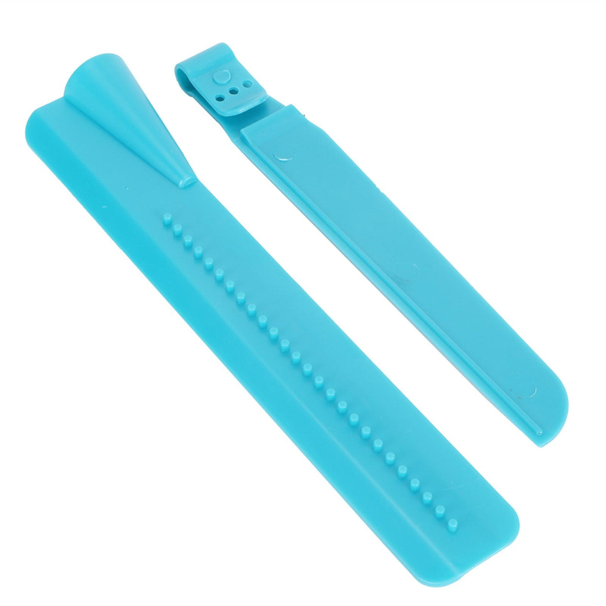 Cake Smoother Ruler Height Adjustable Cream Butter Scraper Cake Decorating Tool Blue