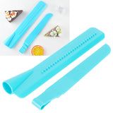 Cake Smoother Ruler Height Adjustable Cream Butter Scraper Cake Decorating Tool Blue - Extra Image