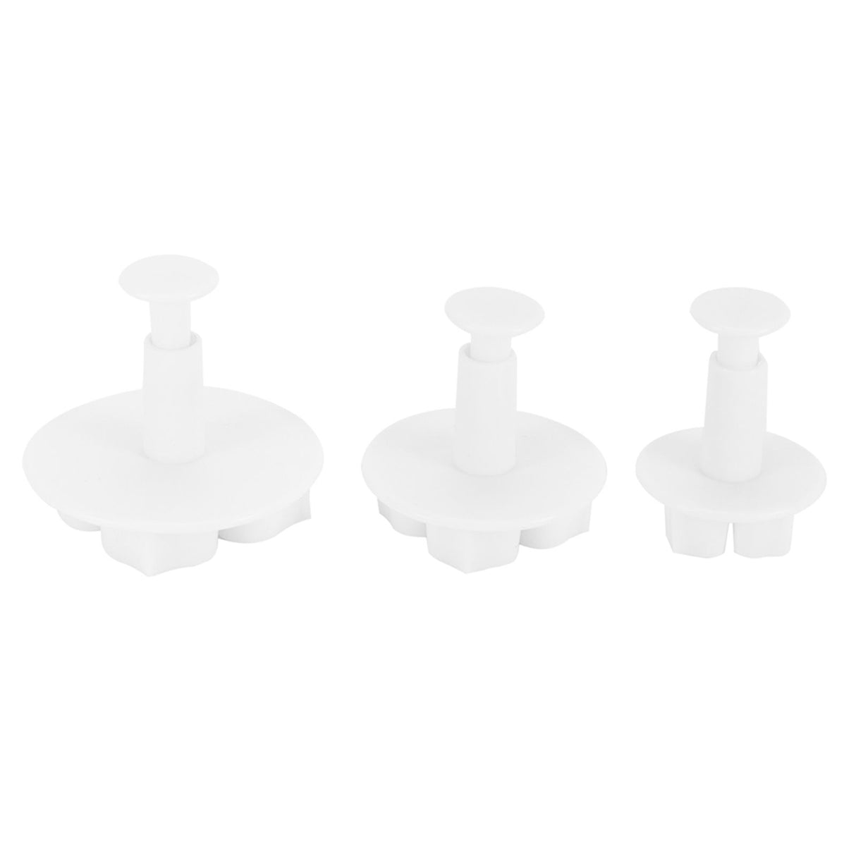 3Pcs Cake Decorating Mold Hydrangea Pattern Biscuits Cutter Spring Mold Baking Pastry Tool