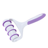 Fondant Dough Roller Cutter Biscuits Pastry Mold Household Baking Cake DIY Decorating Tool - Top-Down View