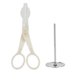Piping Flower Scissors Nail Icing Cake Decorating DIY Cupcake Pastry Baking Tool