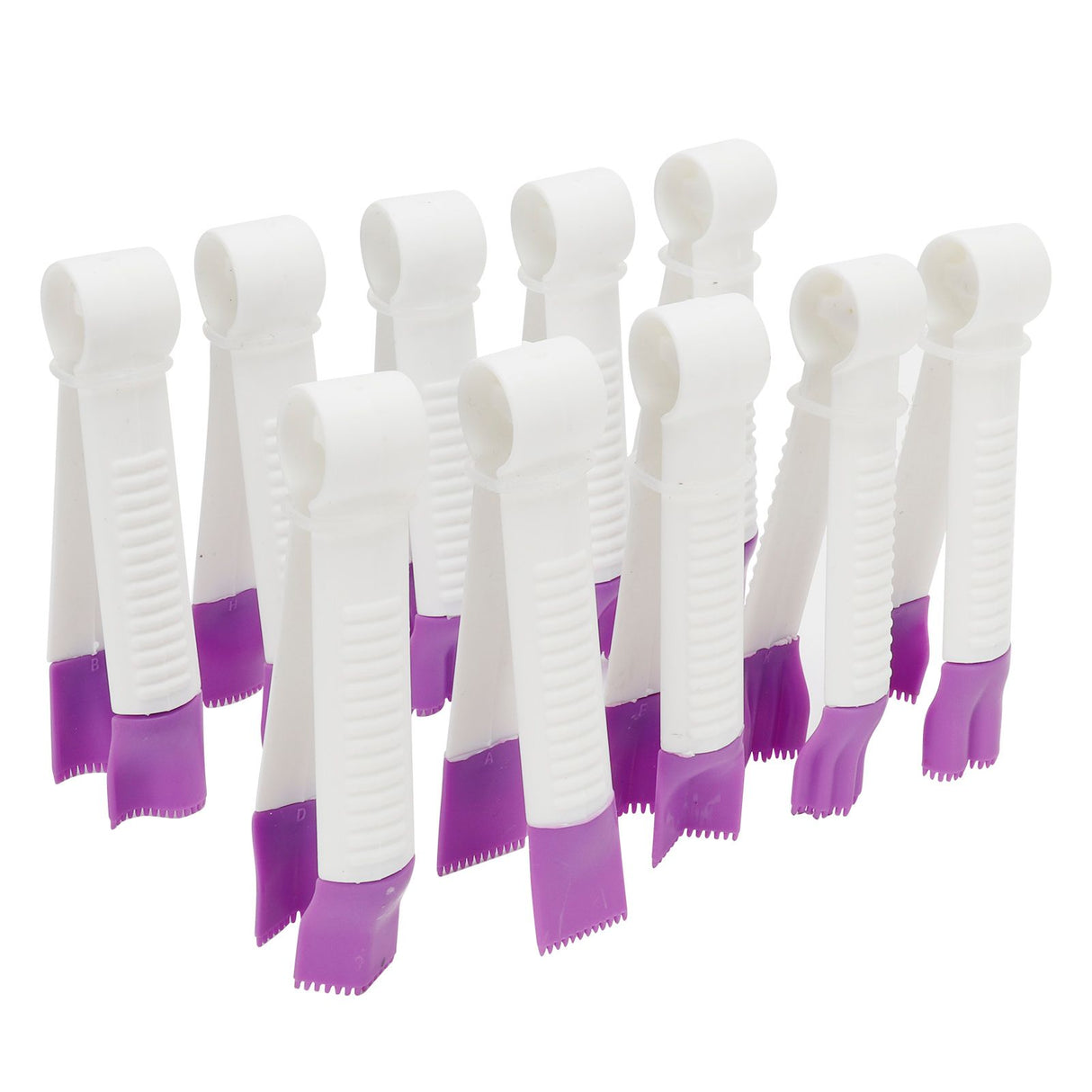 10Pcs Cake Lace Clip Fondant Cake Edge Decoration Mold Clamp Home Baking Accessory