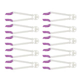 10Pcs Cake Lace Clip Fondant Cake Edge Decoration Mold Clamp Home Baking Accessory