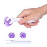 Cake Lattice Roller Embossing Cutter Set Pastry Fondant Cake DIY Decorating Tools - Extra Image