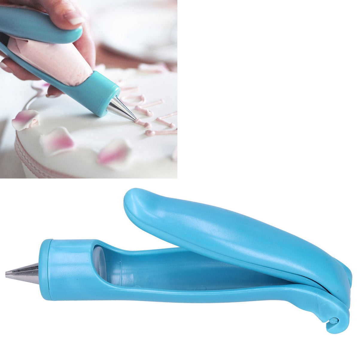 Pastry Icing Pen Set Multifunction Cake Fondant Cream Decorating Pen Baking Accessories