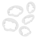 5PCS Cake Mould Cookies Cutter Mold Fondant Baking Maker Mould DIY Decorating Tools - 45-Degree Angle