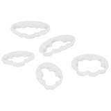 5PCS Cake Mould Cookies Cutter Mold Fondant Baking Maker Mould DIY Decorating Tools