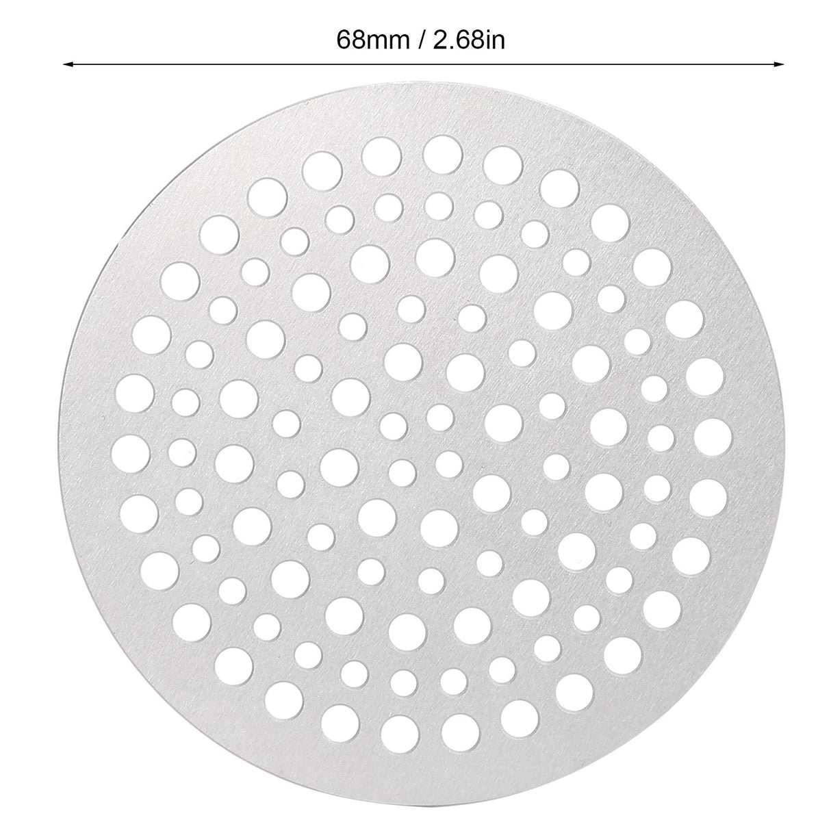 68mm Round Floor Drain Cover Sewer Anti Blocking Hair Strainer Filter Drain Catcher Cover