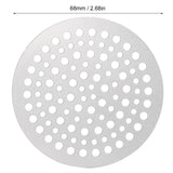 68mm Round Floor Drain Cover Sewer Anti Blocking Hair Strainer Filter Drain Catcher Cover