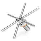 Stainless Steel Automatic Bar Glass Rinser High Pressure Faucet Head Rinser for Coffee Cup - 45-Degree Angle
