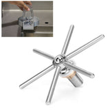 Stainless Steel Automatic Bar Glass Rinser High Pressure Faucet Head Rinser for Coffee Cup - Extra Image