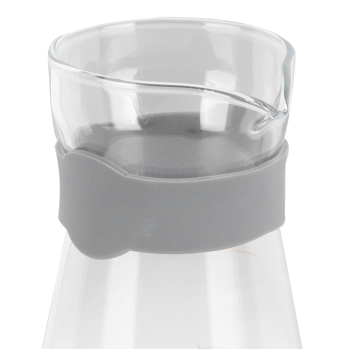 Home Coffee Pot High Borosilicate Glass Pour Over Coffee Maker Kettle with Scales(Transparent )
